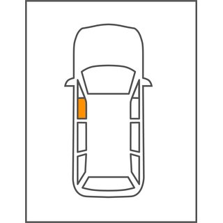 HONDA FR-V LINKE VORDERE KURBELSCHEIBE, BJ 04- GRÜN